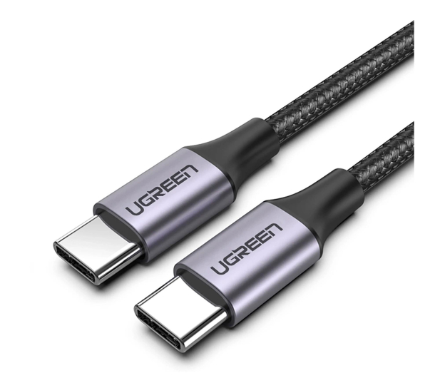 UGREEN Kabel USB-C do USB-C 3.1 PD Power Delivery 60W 1.5m czarny - 1489144 - zdjęcie